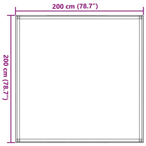 Χαλί Σκηνής Taupe 200 x 200 εκ. - Pakobazaar