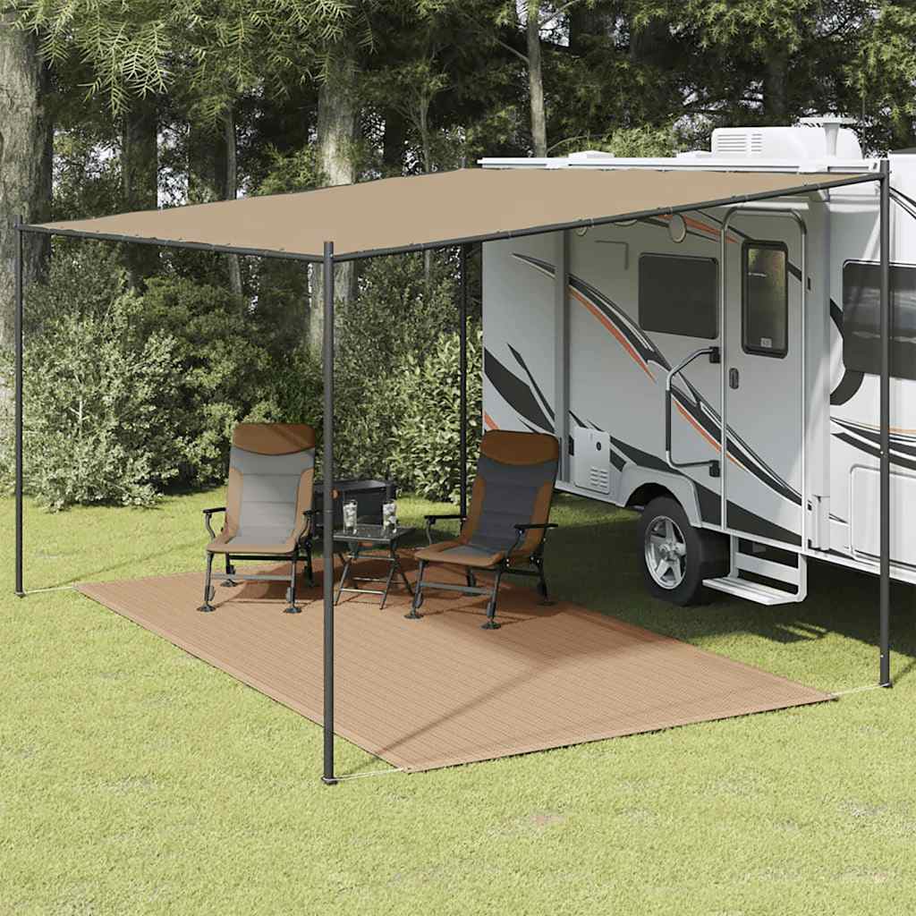 Χαλί Σκηνής Taupe 200 x 400 εκ. - Pakobazaar