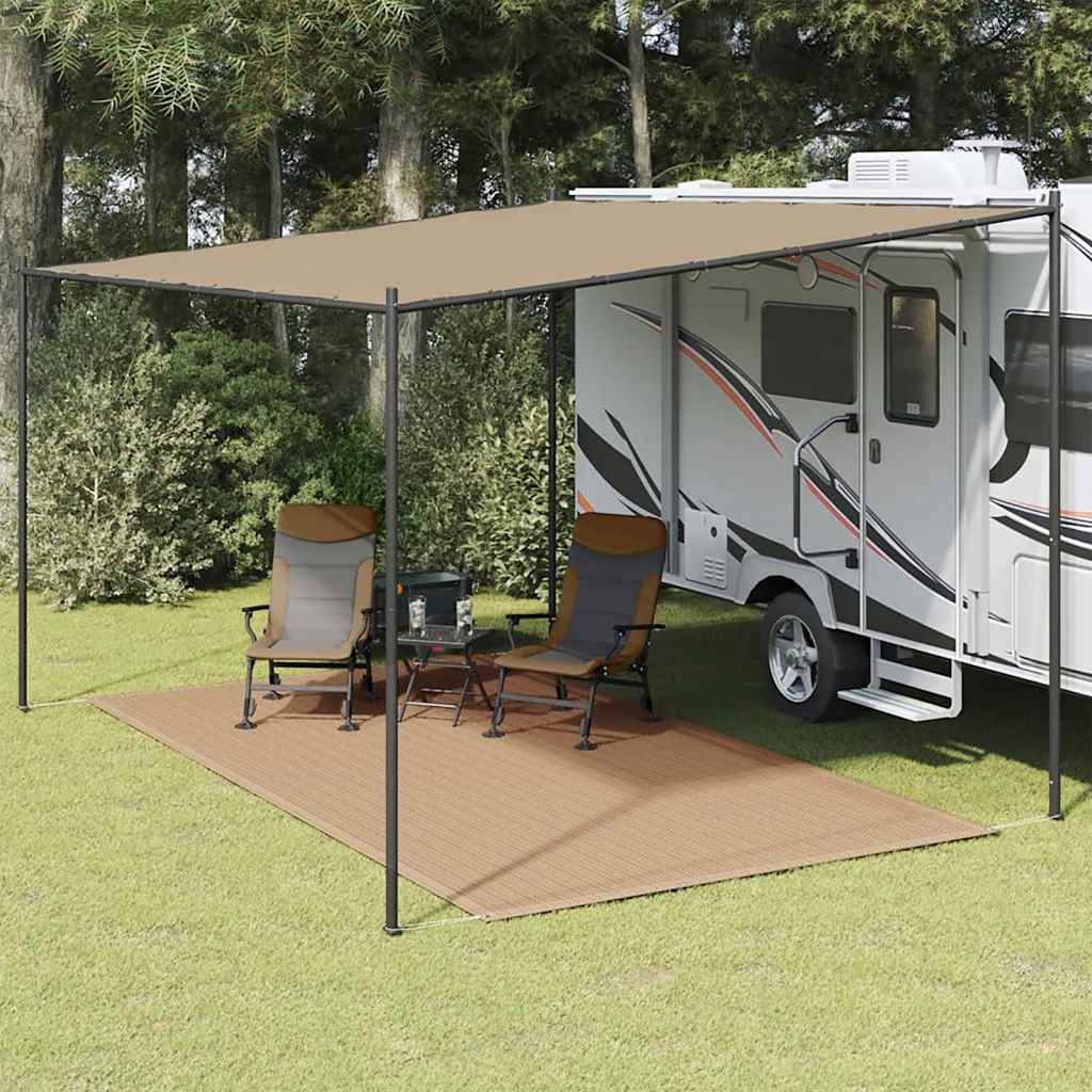 Χαλί Σκηνής Taupe 250 x 400 εκ. - Pakobazaar