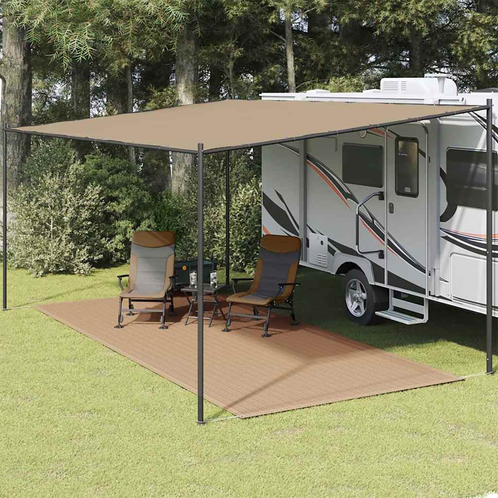 Χαλί Σκηνής Taupe 250 x 500 εκ. - Pakobazaar