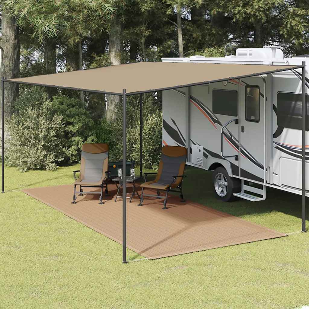 Χαλί Σκηνής Taupe 250 x 550 εκ. - Pakobazaar