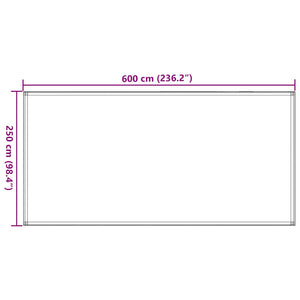 Χαλί Σκηνής Taupe 250 x 600 εκ. - Pakobazaar
