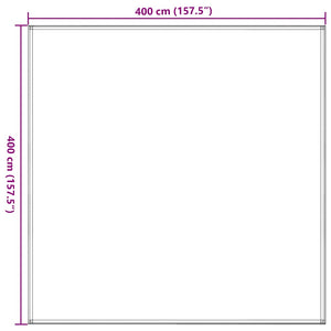 Χαλί Σκηνής Taupe 400 x 400 εκ. - Pakobazaar