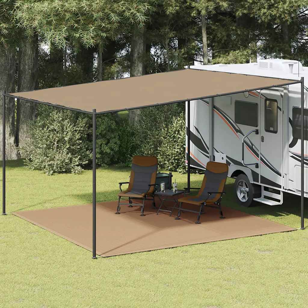 Χαλί Σκηνής Taupe 400 x 400 εκ. - Pakobazaar
