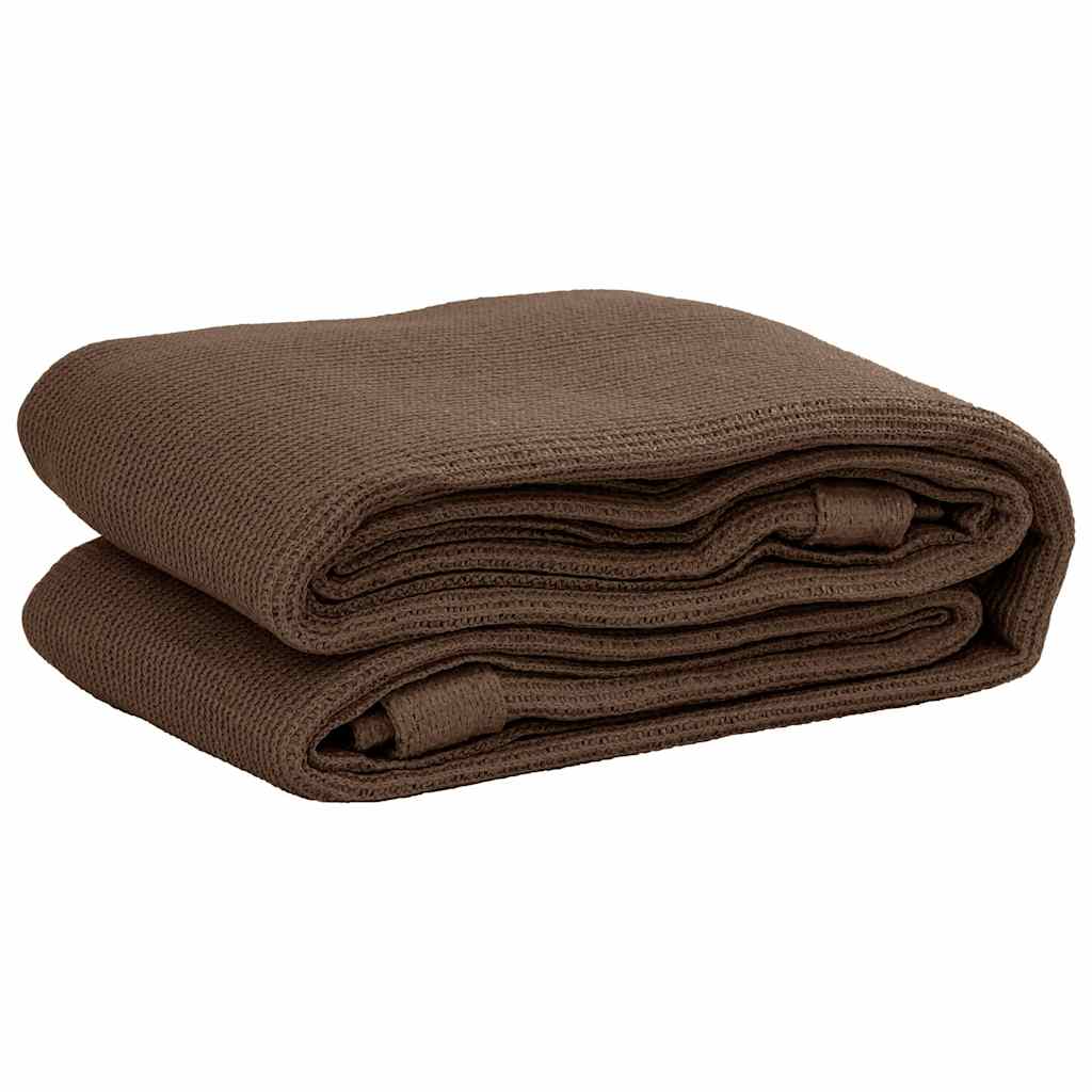 Χαλί Σκηνής Καφέ 250 x 250 εκ. - Pakobazaar