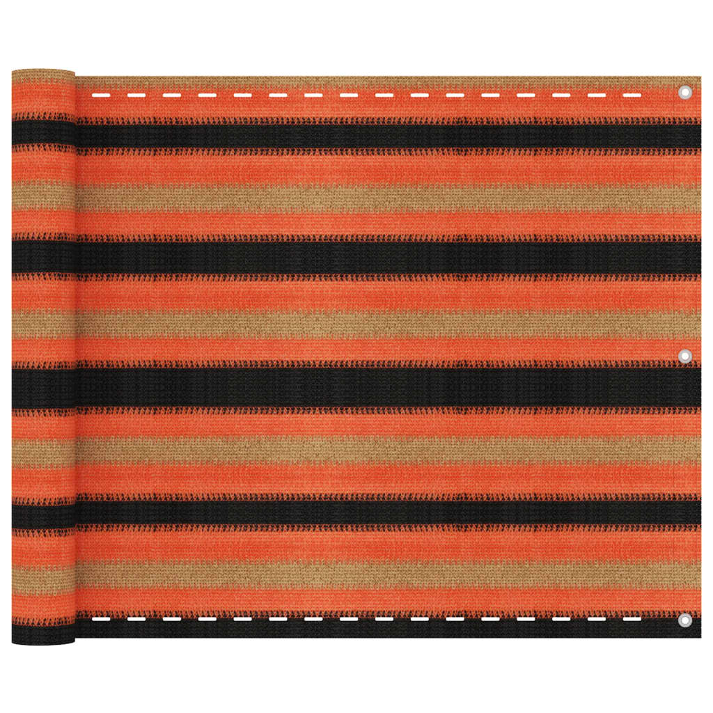 Διαχωριστικό Βεράντας Πολύχρωμο 75 x 400 εκ. από HDPE - PAKOBAZAAR