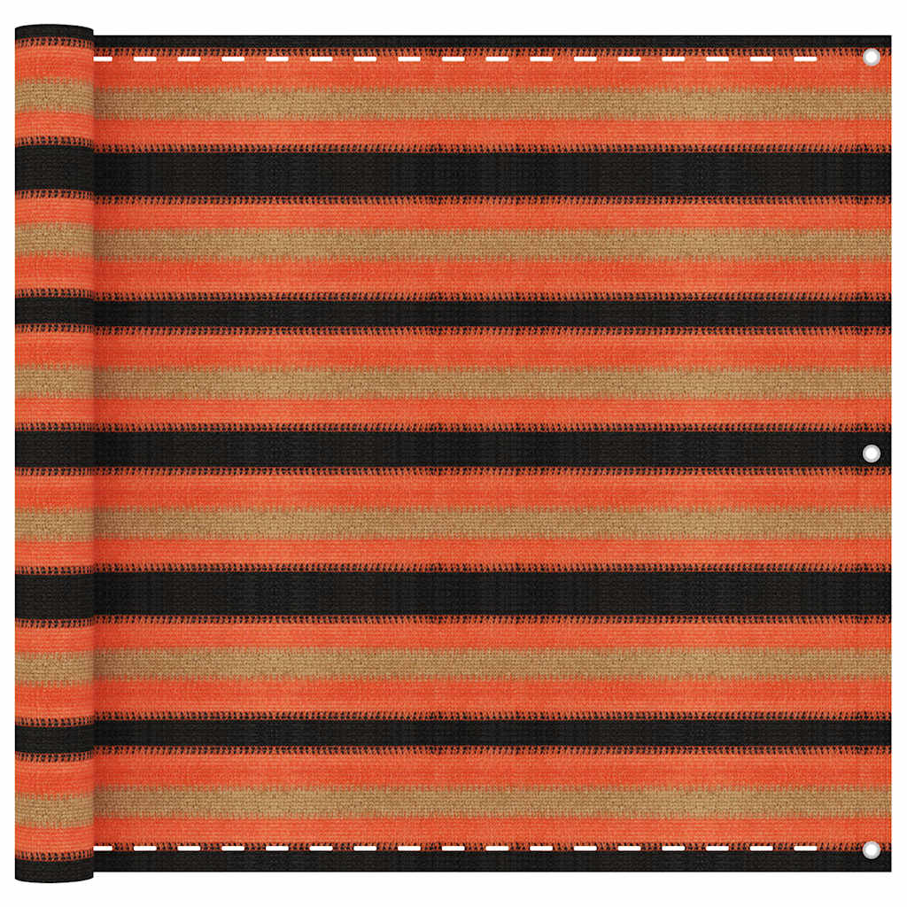 Διαχωριστικό Βεράντας Πολύχρωμο 90 x 500 εκ. από HDPE - Pakobazaar