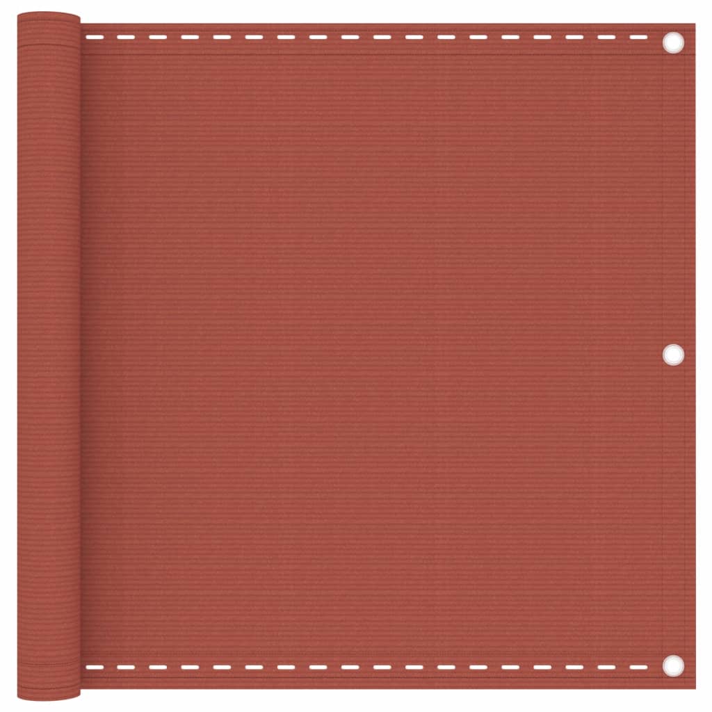 Διαχωριστικό Βεράντας Τερακότα 90 x 300 εκ. από HDPE - PAKOBAZAAR