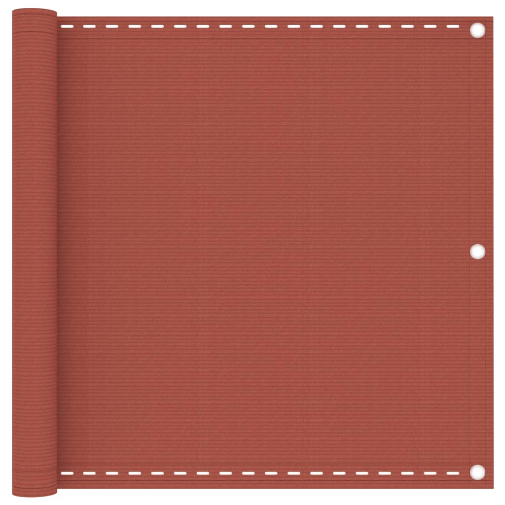 Διαχωριστικό Βεράντας Τερακότα 90 x 400 εκ. από HDPE - PAKOBAZAAR