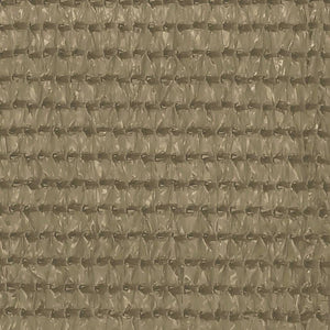 Διαχωριστικό Βεράντας Taupe 75 x 500 εκ. από HDPE - Pakobazaar