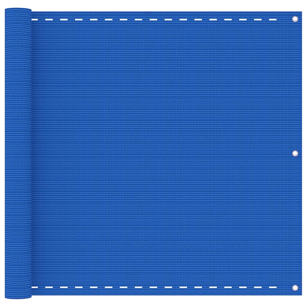 Διαχωριστικό Βεράντας Μπλε 90x600 εκ. από HDPE