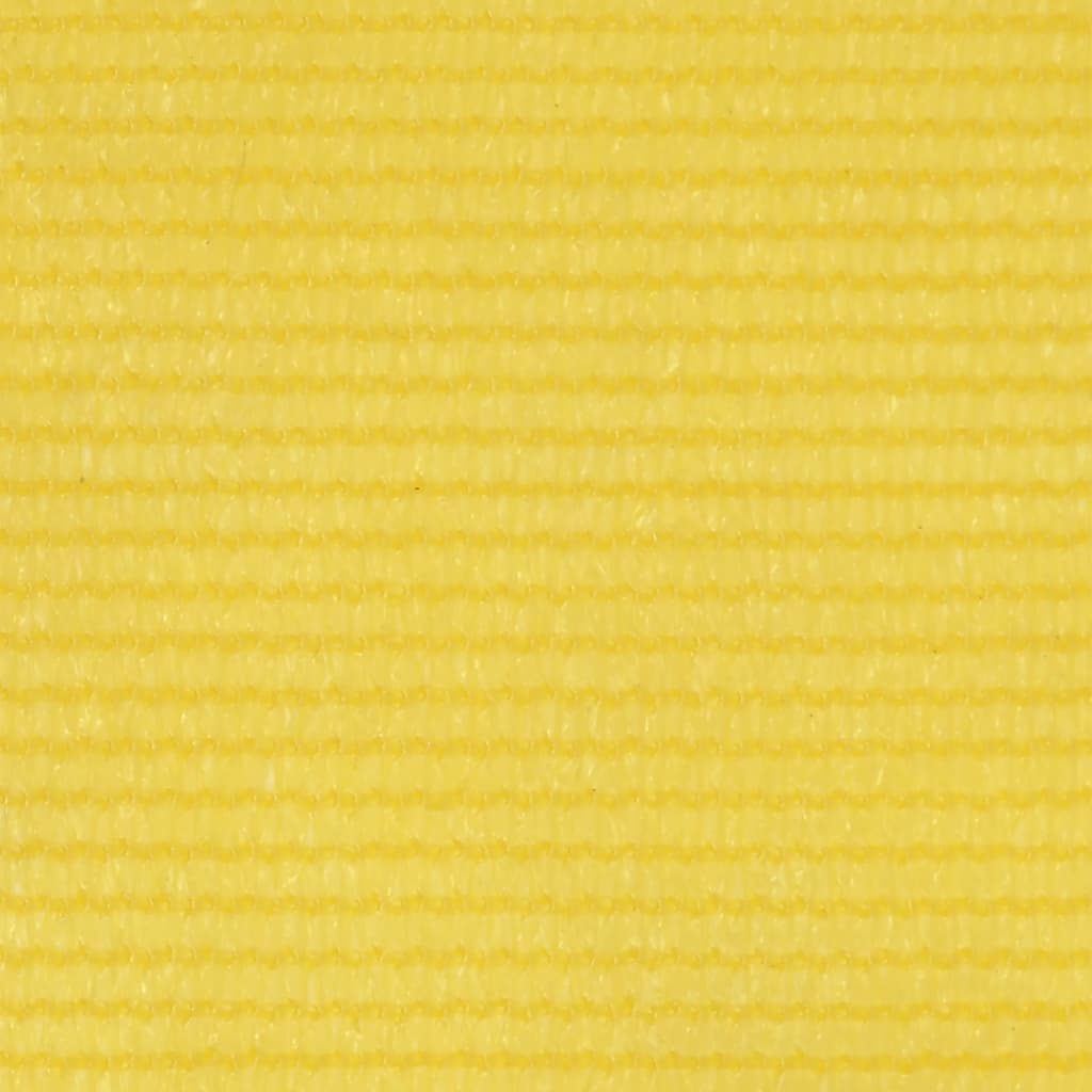 Διαχωριστικό Βεράντας Κίτρινο 75 x 600 εκ. από HDPE - PAKOBAZAAR