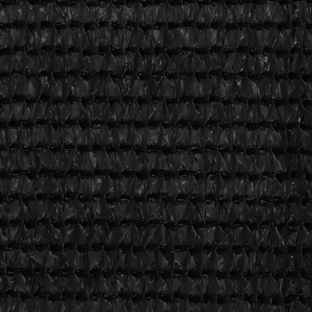 Διαχωριστικό Βεράντας Μαύρο 90 x 300 εκ. από HDPE - Pakobazaar