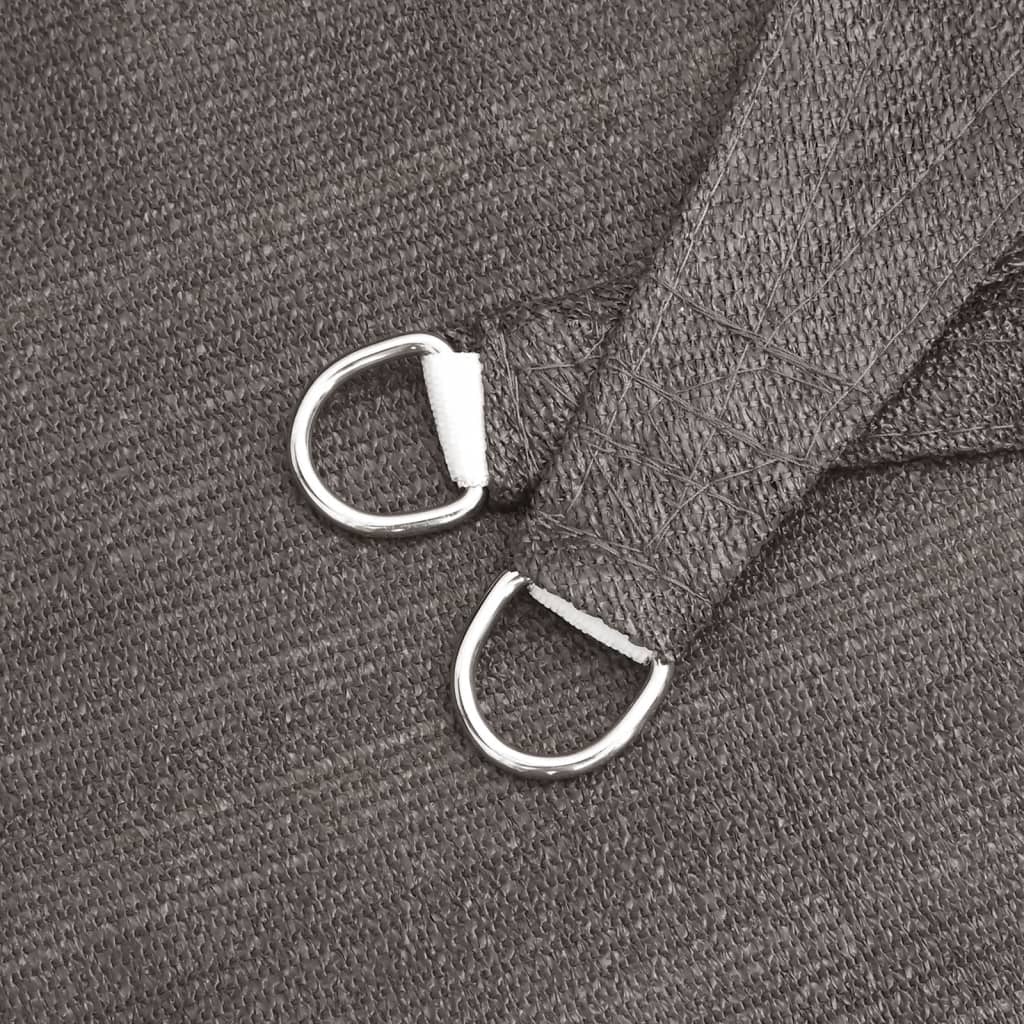 Πανί Σκίασης Ανθρακί 4,5 x 4,5 μ. από HDPE 160 γρ./μ² - PAKOBAZAAR