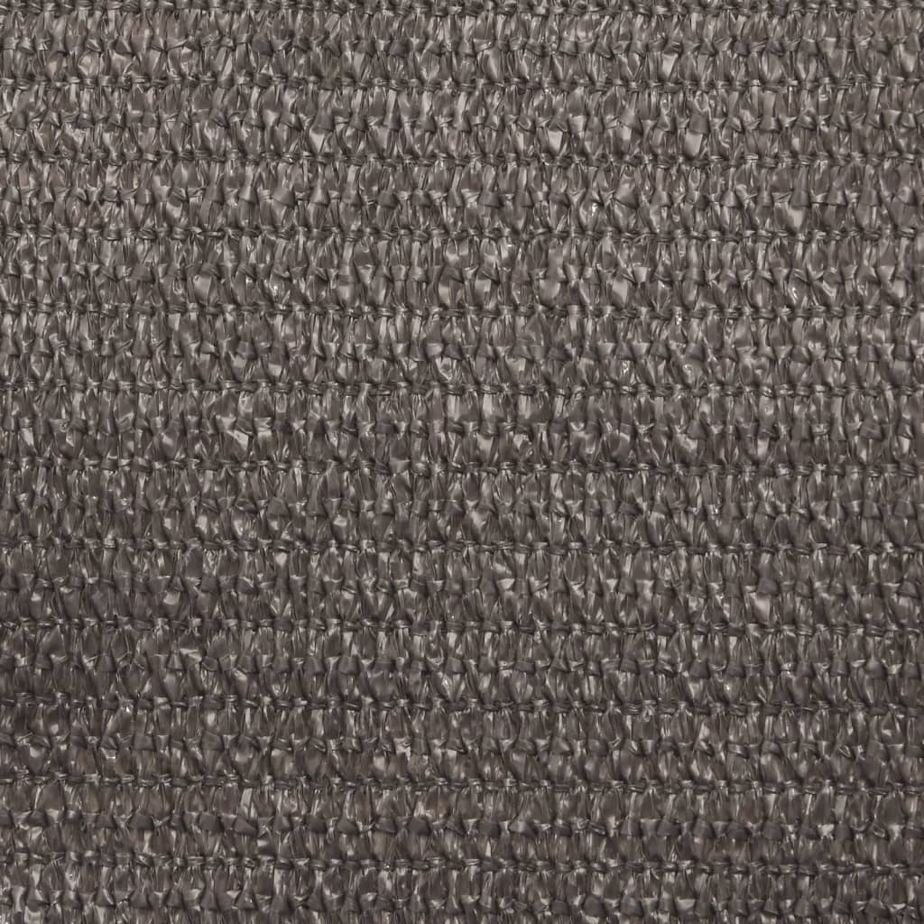 Πανί Σκίασης Ανθρακί 5 x 5 μ. από HDPE 160 γρ./μ² - PAKOBAZAAR