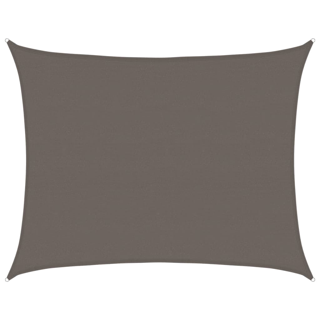 Πανί Σκίασης Ανθρακί 6 x 8 μ. από HDPE 160 γρ./μ²