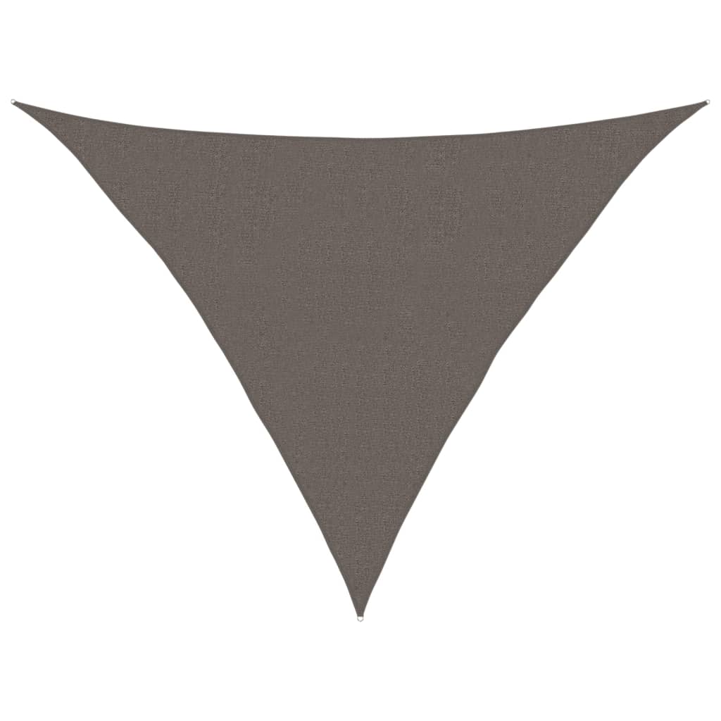 Πανί Σκίασης Ανθρακί 2,5 x 2,5 x 3,5 μ. από HDPE 160 γρ./μ² - PAKOBAZAAR