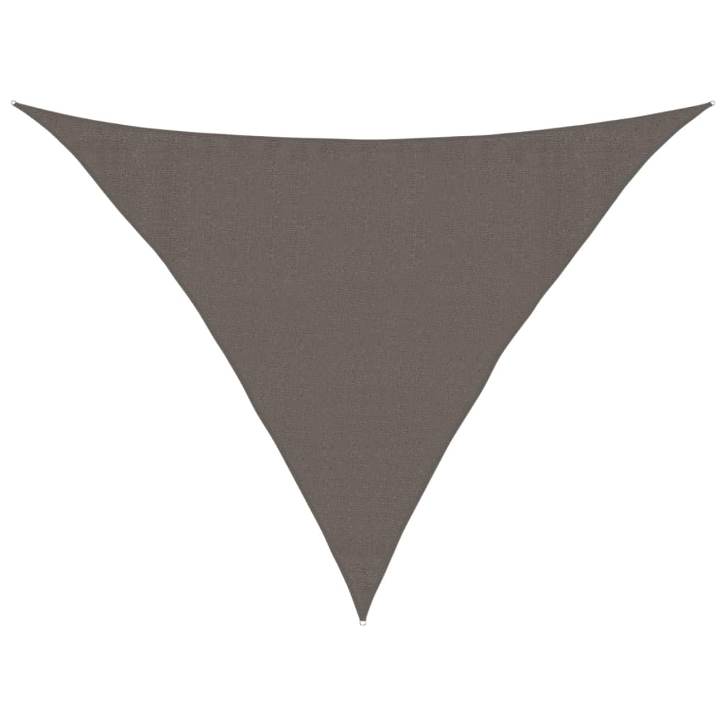 Πανί Σκίασης Ανθρακί 3,5 x 3,5 x 4,9 μ. από HDPE 160 γρ./μ² - PAKOBAZAAR