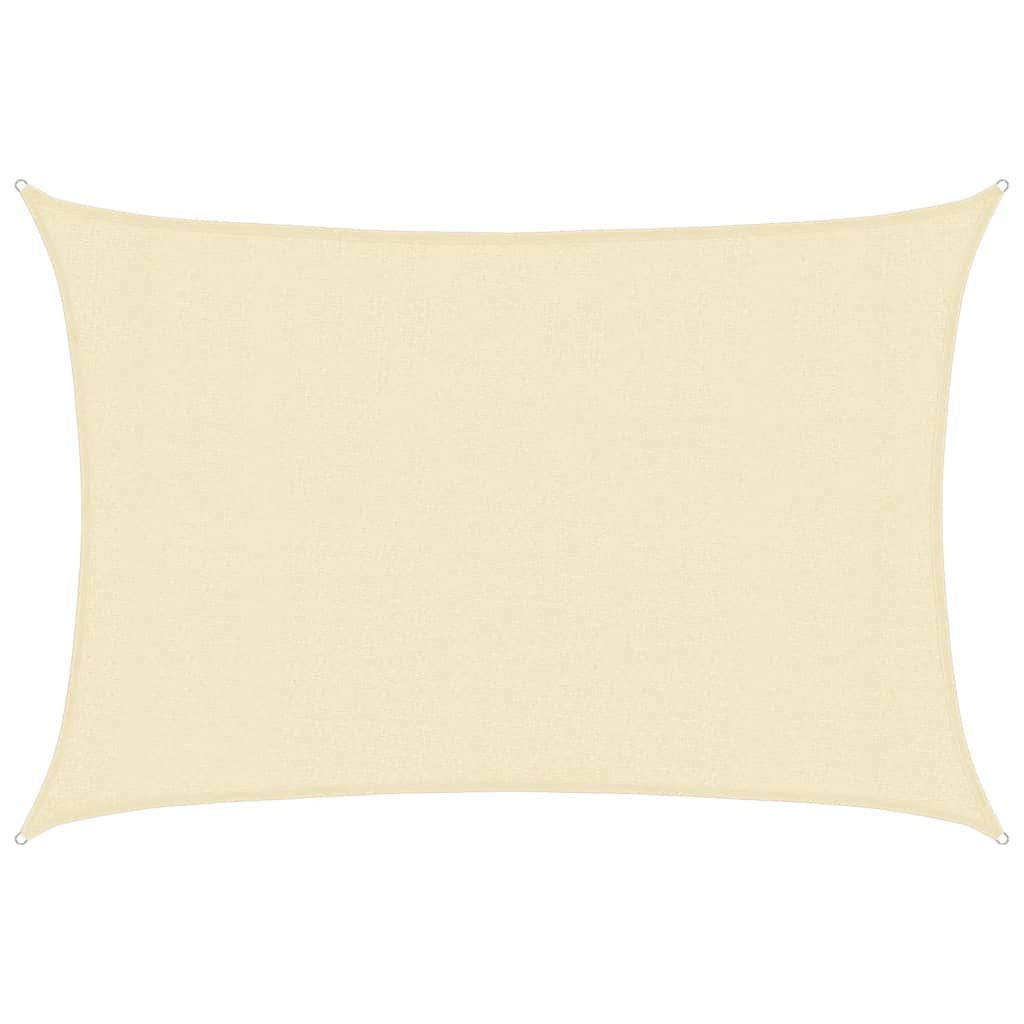 Πανί Σκίασης Κρεμ 3 x 5 μ. από HDPE 160 γρ./μ² - PAKOBAZAAR