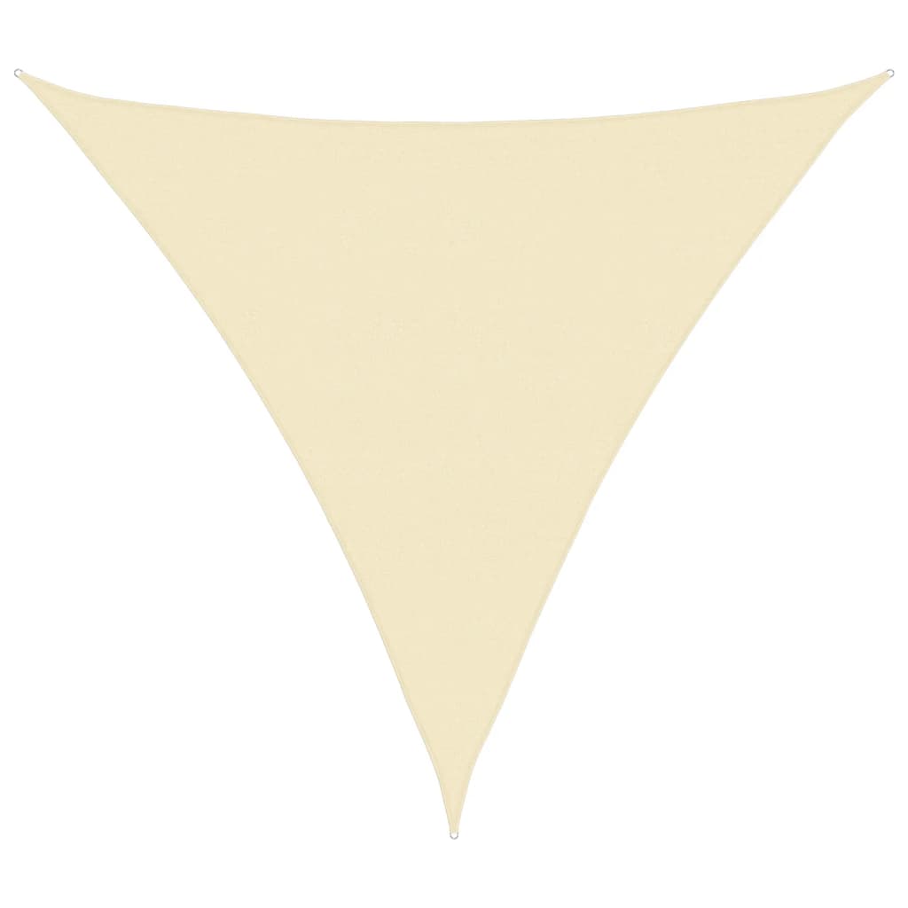 Πανί Σκίασης Κρεμ 6 x 6 x 6 μ. από HDPE 160 γρ./μ²