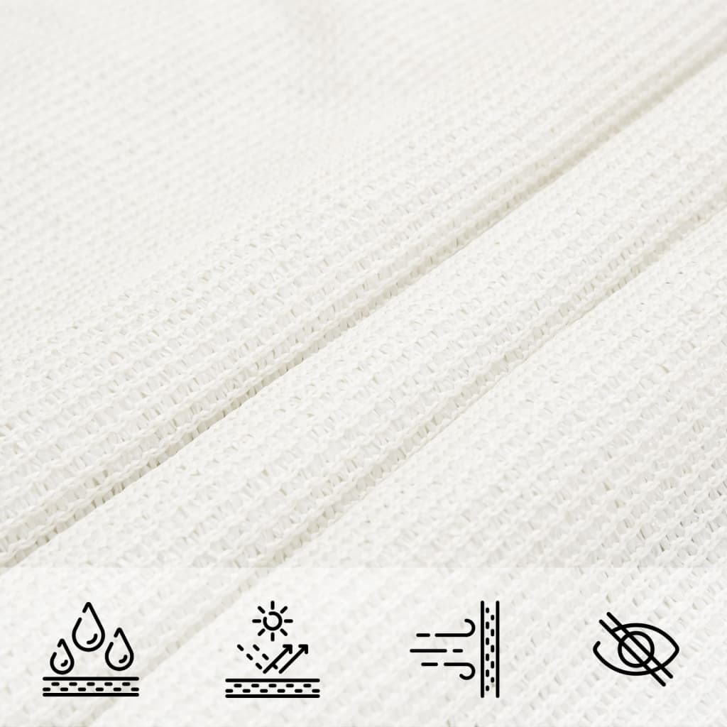 Πανί Σκίασης Λευκό 2 x 3 μ. από HDPE 160 γρ./μ²