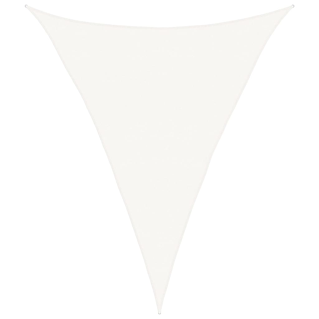 Πανί Σκίασης Λευκό 5 x 7 x 7 μ. από HDPE 160 γρ./μ²