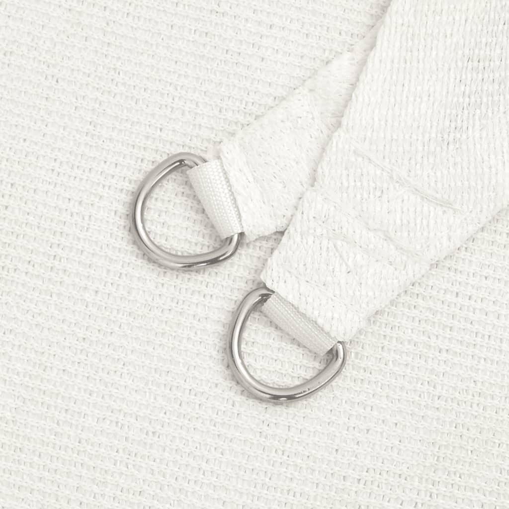 Πανί Σκίασης Λευκό 6 x 6 x 6 μ. από HDPE 160 γρ./μ²