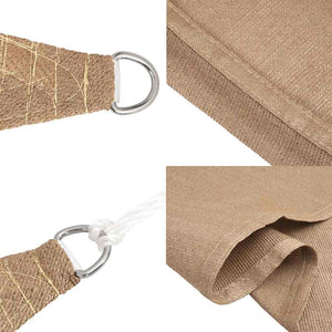 Πανί Σκίασης Taupe 3 x 3 μ. από HDPE 160 γρ./μ² - PAKOBAZAAR