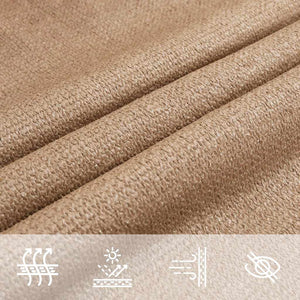 Πανί Σκίασης Taupe 7 x 7 μ. από HDPE 160 γρ./μ²