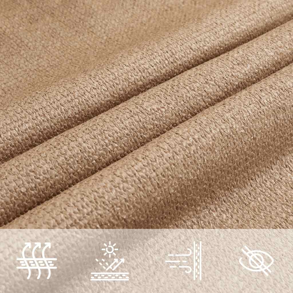 Πανί Σκίασης Taupe 2 x 3 μ. από HDPE 160 γρ./μ² - Pakobazaar