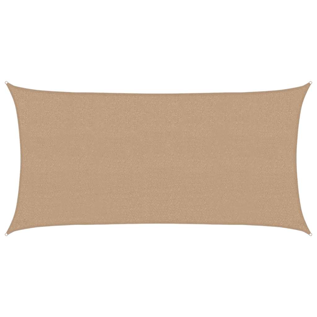 Πανί Σκίασης Taupe 2,5 x 5 μ. από HDPE 160 γρ./μ² - Pakobazaar