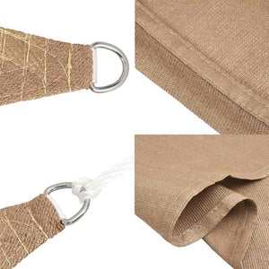 Πανί Σκίασης Taupe 5 x 6 μ. από HDPE 160 γρ./μ²