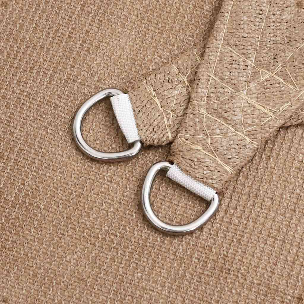 Πανί Σκίασης Taupe 3,5 x 3,5 x 4,9 μ. από HDPE 160 γρ./μ² - PAKOBAZAAR