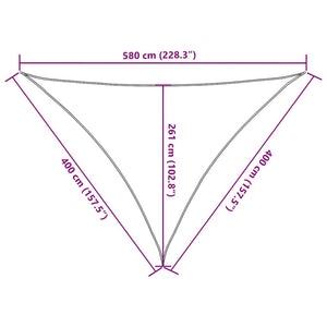 Πανί Σκίασης Taupe 4 x 4 x 5,8 μ. από HDPE 160 γρ./μ² - PAKOBAZAAR