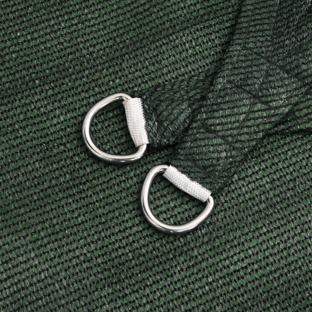 Πανί Σκίασης Σκούρο Πράσινο 5 x 6 x 6 μ. από HDPE 160 γρ./μ² - PAKOBAZAAR