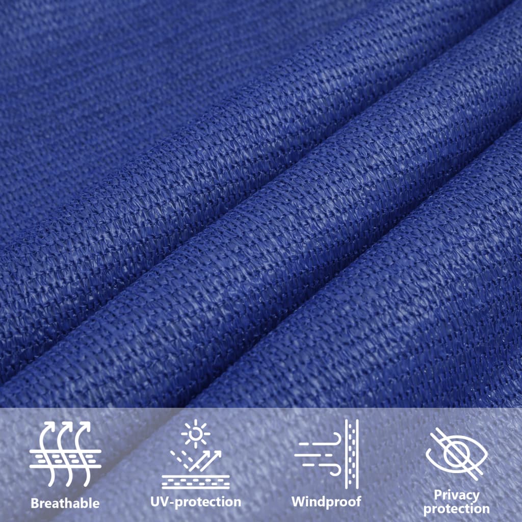 Πανί Σκίασης Μπλε Ορθογώνιο 3x6 μ. από HDPE 160 γρ/μ² - PAKOBAZAAR