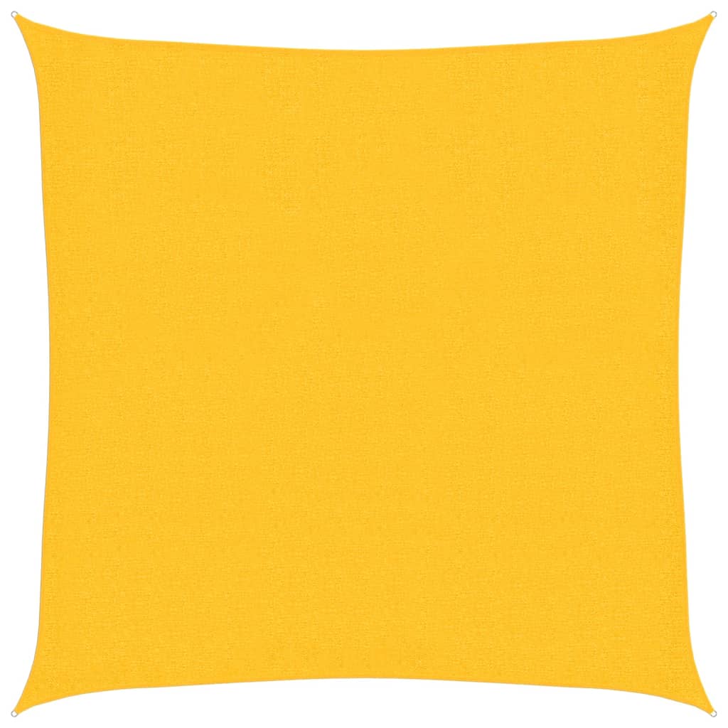 Πανί Σκίασης Κίτρινο 2,5 x 2,5 μ. από HDPE 160 γρ./μ² - PAKOBAZAAR