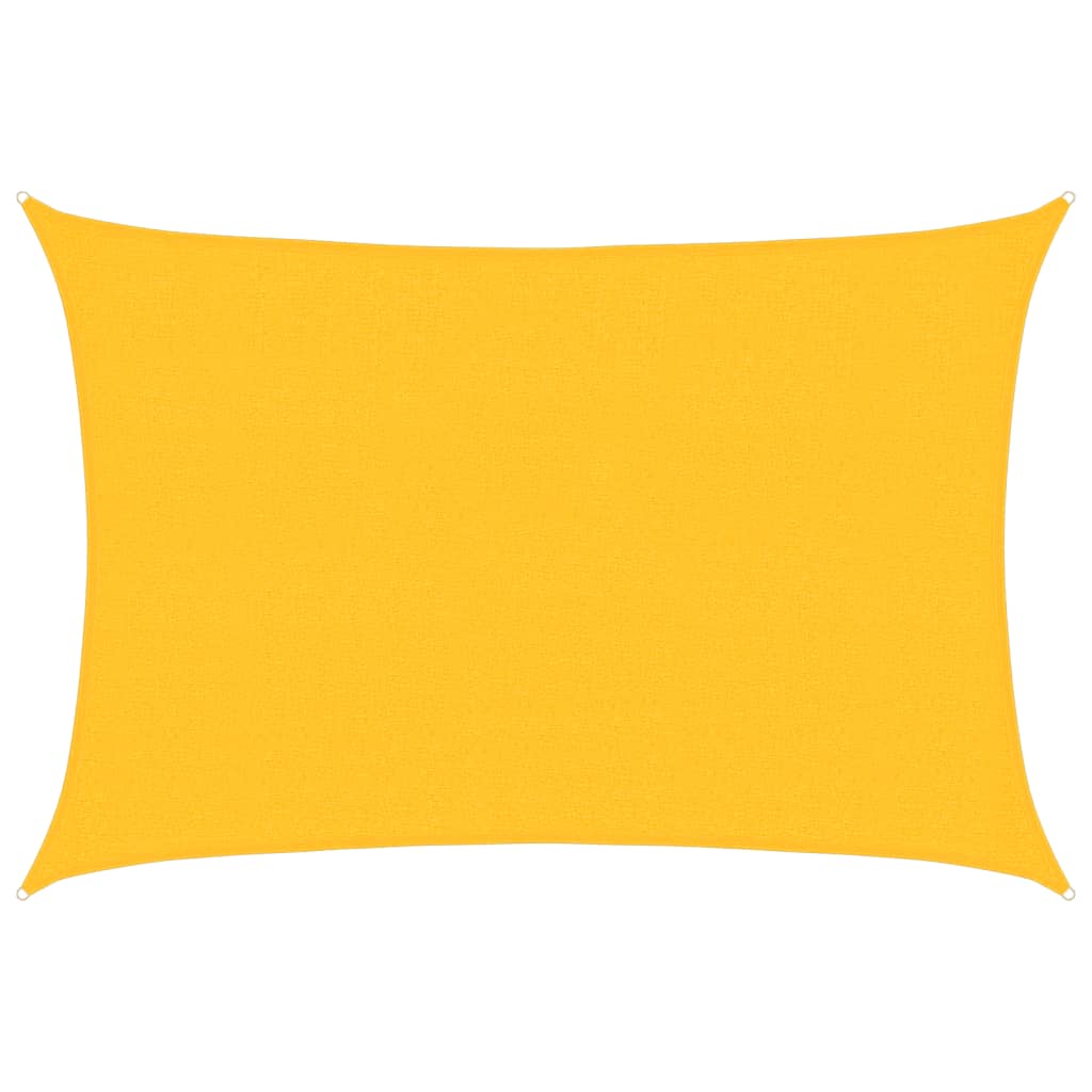 Πανί Σκίασης Κίτρινο 2,5 x 4 μ. 160 γρ./μ² από HDPE - PAKOBAZAAR