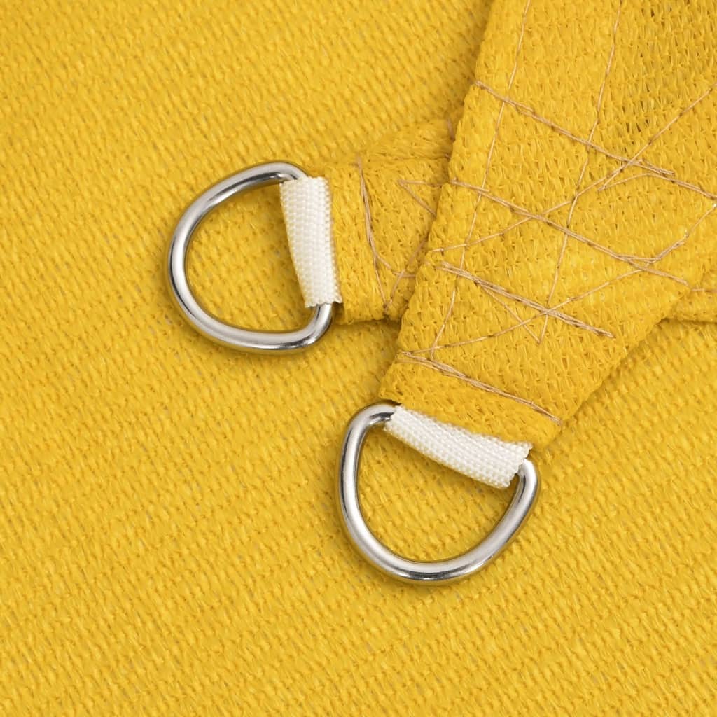 Πανί Σκίασης Κίτρινο 3,6 x 3,6 x 3,6 μ. 160 γρ./μ² από HDPE