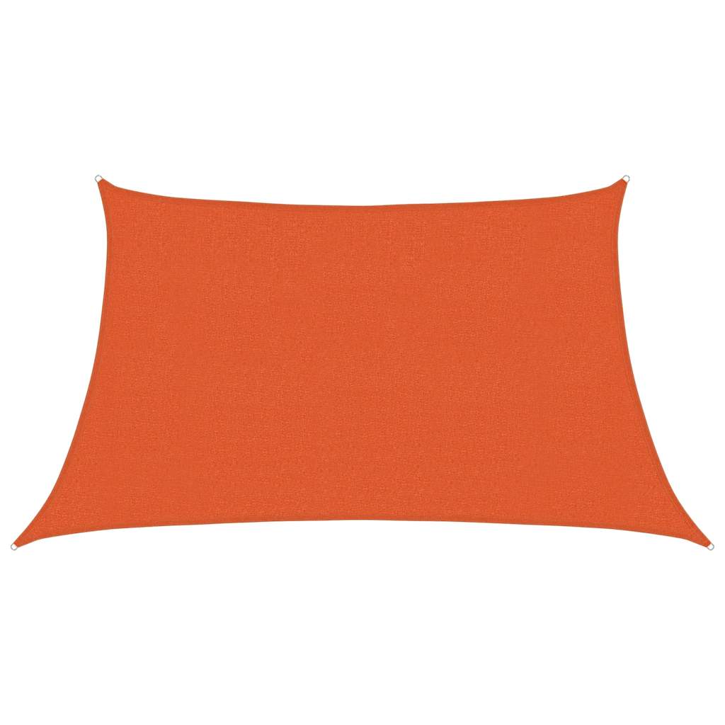 Πανί Σκίασης 160 g/m² Τραπέζιο Πορτοκαλί 3/4 x 2 μ. HDPE - Pakobazaar
