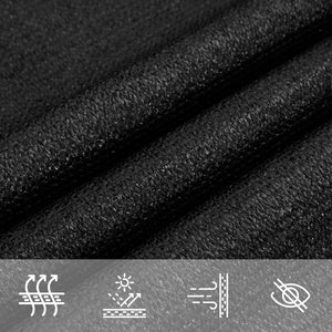 Πανί Σκίασης Μαύρο 4 x 4 μ. από HDPE 160 γρ./μ² - PAKOBAZAAR