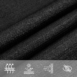 Πανί Σκίασης Μαύρο 4,5 x 4,5 μ. από HDPE 160 γρ./μ² - PAKOBAZAAR