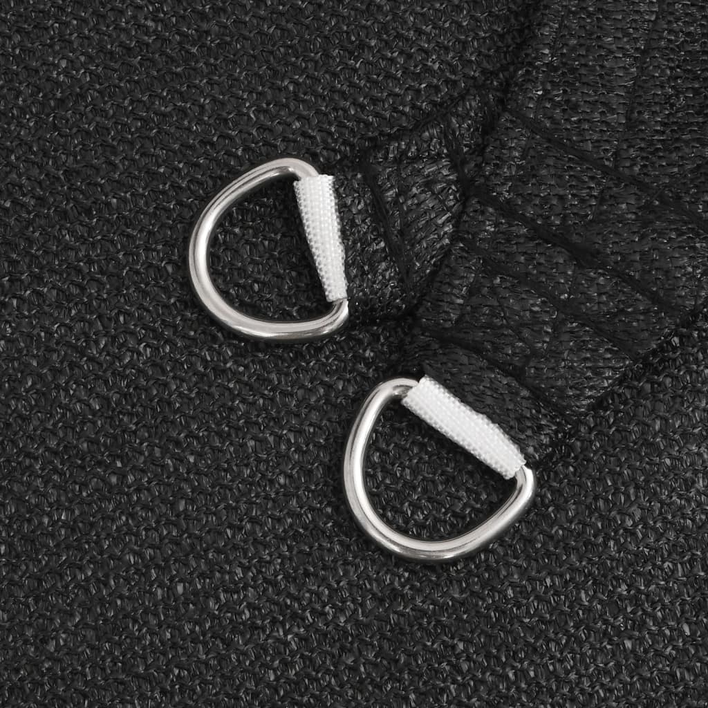 Πανί Σκίασης Μαύρο 2 x 3,5 μ. από HDPE 160 γρ./μ² - PAKOBAZAAR