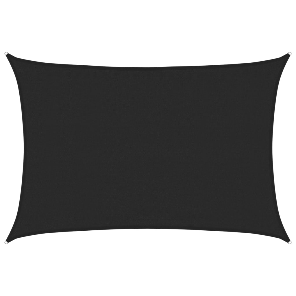 Πανί Σκίασης Μαύρο 3,5 x 4,5 μ. από HDPE 160 γρ./μ² - PAKOBAZAAR