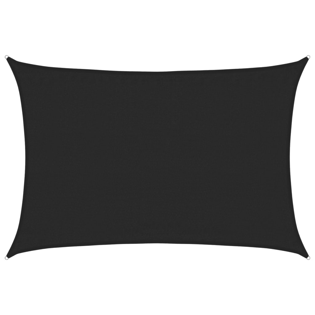 Πανί Σκίασης Μαύρο 3,5 x 5 μ. από HDPE 160 γρ./μ² - PAKOBAZAAR