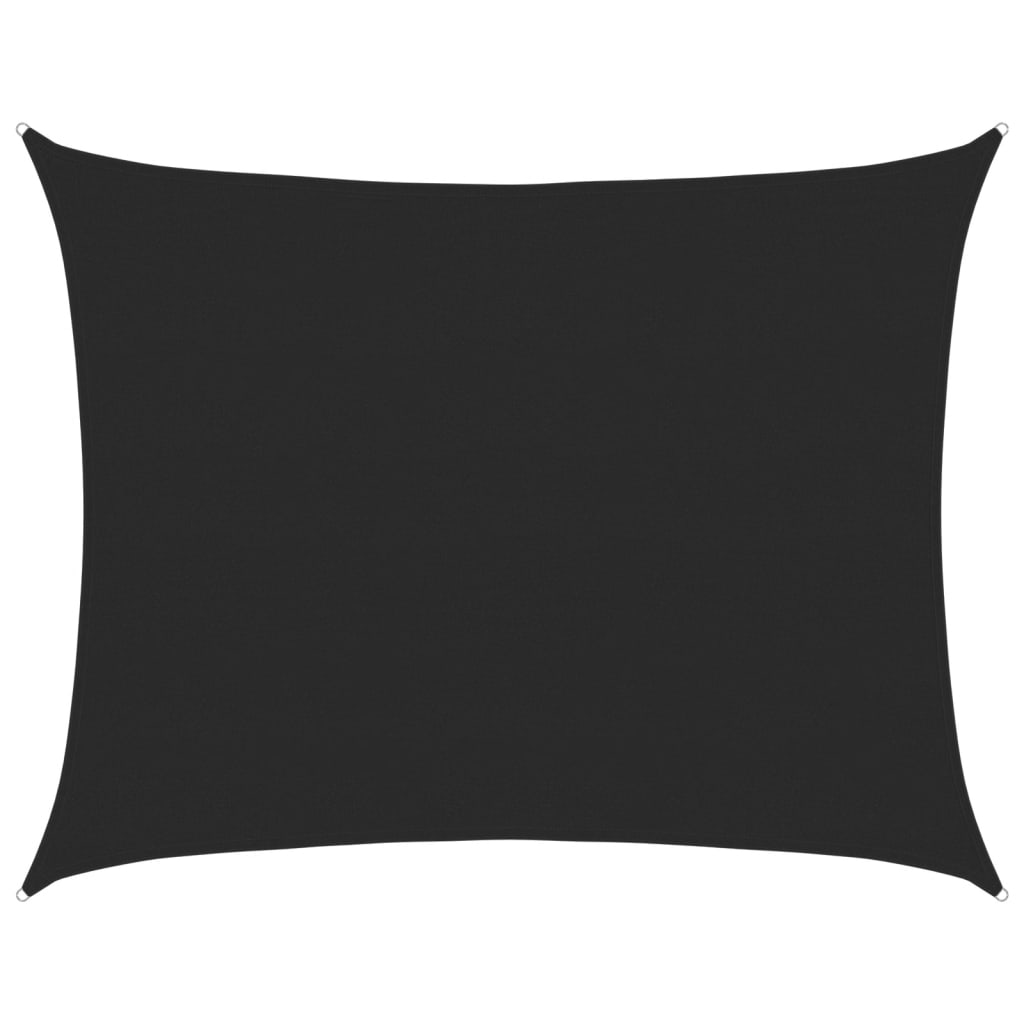 Πανί Σκίασης Ορθογώνιο Μαύρο 6x8 μ. HDPE 160 γρ./μ² - Pakobazaar