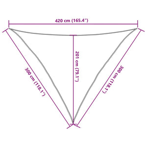 Πανί Σκίασης Μαύρο 3 x 3 x 4,2 μ. από HDPE 160 γρ./μ² - PAKOBAZAAR