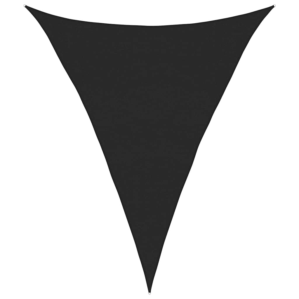 Πανί Σκίασης 160 γρ./μ² Τριγωνικό Μαύρο 3x4x4 μ. HDPE - Pakobazaar