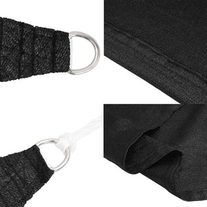 Πανί Σκίασης Μαύρο 4,5 x 4,5 x 4,5 μ. από HDPE 160 γρ./μ² - PAKOBAZAAR