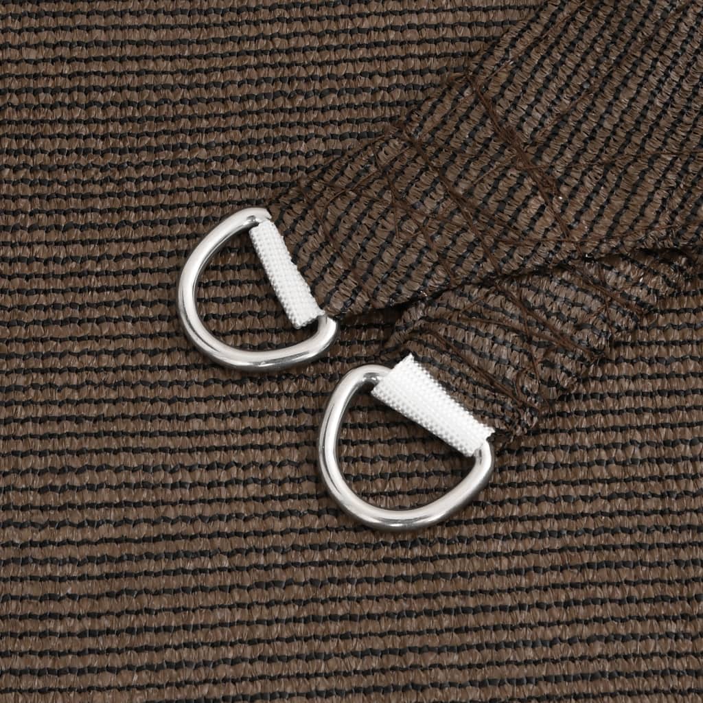 Πανί Σκίασης Καφέ 3 x 3 μ. από HDPE 160 γρ./μ² - PAKOBAZAAR